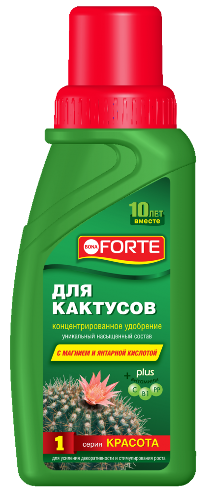 Bona Forte ЖКУ для кактусов фл.285мл (20) фото