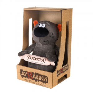 Мягкая Игрушка ДуRашки Котофей и Сосиска 24 см в Коробке MT-TS12201302-24 фото