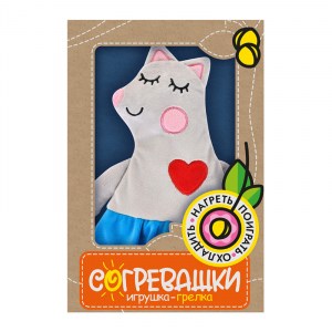 Игрушка-Грелка Согревашки Кошечка 30 см в Коробке MT-MRT041902-30 фото